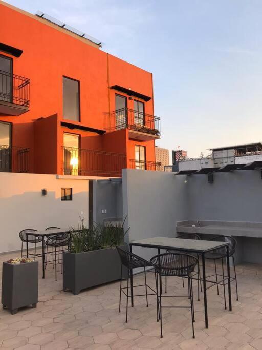 Apartment With Terrace Down Town メキシコシティ エクステリア 写真