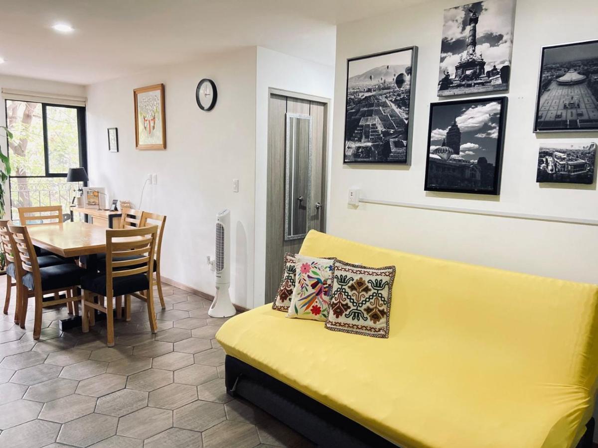 Apartment With Terrace Down Town メキシコシティ エクステリア 写真